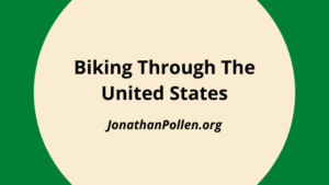 Jonathan Pollen Biking Through Us